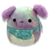 Kellytoys Squishmallows 8" BASHIRA The Bandana Dog Official Kellytoy Ultrasoft Plush