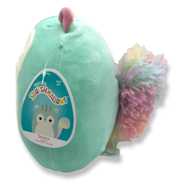 Kellytoys Squishmallows 8" SERENE The Squirrel Official Kellytoy Ultrasoft Plush 6 Kellytoys Squishmallows 8" SERENE The Squirrel Official Kellytoy Ultrasoft Plush