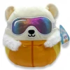 Kellytoys Squishmallows 8" BROOKE The Polar Bear With Sunglasses Official Kellytoy Ultrasoft Plush