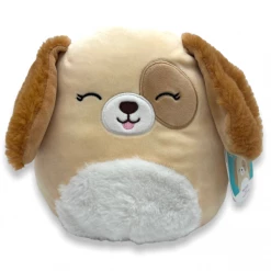 Kellytoys Squishmallows 8" HARRISON The Tan Dog Official Kellytoy Ultrasoft Plush