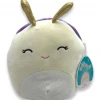 Kellytoys Squishmallows 8" ELYSA The Snail Official Kellytoy Ultrasoft Plush