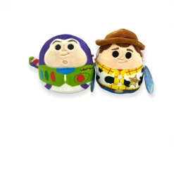 Kellytoys Bundle Of Squishmallows 5" BUZZ & WOODY Pixar/Disney Toy Story - Official Kellytoy Ultrasoft Plush Toy