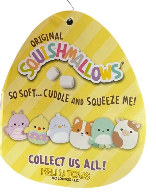 Kellytoys Squishmallows 4.5" AIMEE Chick Easter Egg Yellow - Official Kellytoy Plush Toy 4 Kellytoys Squishmallows 4.5" AIMEE Chick Easter Egg Yellow - Official Kellytoy Plush Toy