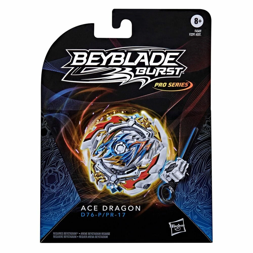 Hasbro Beyblade Burst Pro Series Ace Dragon Spinning Top Starter Pack 4 Hasbro Beyblade Burst Pro Series Ace Dragon Spinning Top Starter Pack