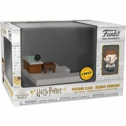 Funko POP! Harry Potter Seamus Finnigan CHASE- Funko Mini Moments Mini-Figure Diorama Playset