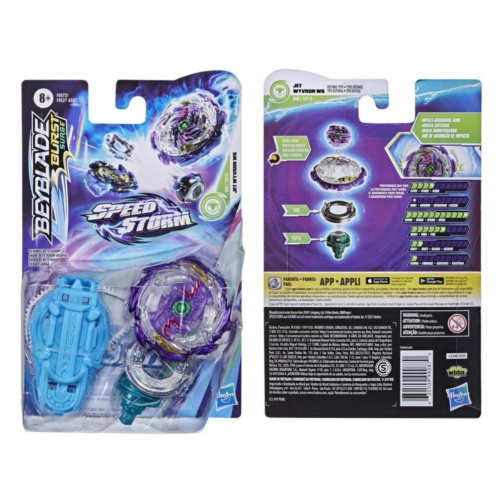 Hasbro Beyblade Burst Surge Speedstorm Infinite Achilles A6 Spinning Top Starter Pack -- Battling Game Top Toy With Launcher 6 Hasbro Beyblade Burst Surge Speedstorm Infinite Achilles A6 Spinning Top Starter Pack -- Battling Game Top Toy With Launcher