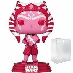 Funko Pop! Star Wars Valentines Ahsoka #496 + Protector
