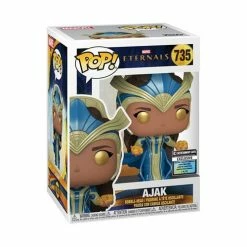 Funko Pop! Marvel Eternals: Ajak #735 + Protector - Entertainment Earth Exclusive Collector Card
