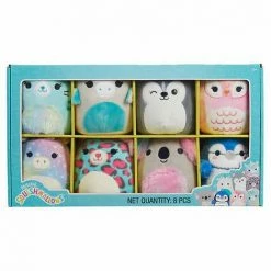 Kellytoys Squishmallows 5" Mini 8 Pack, Animal Squad - Official Kellytoy - Limited Edition Gift Pack