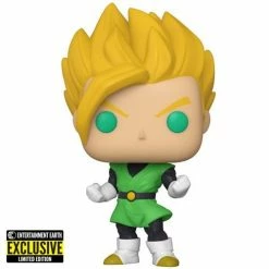 Funko Pop! Dragon Ball Z Super Saiyan Gohan Glow In The Dark Vinyl Figure #858 - Entertainment Earth Exclusive + Protector