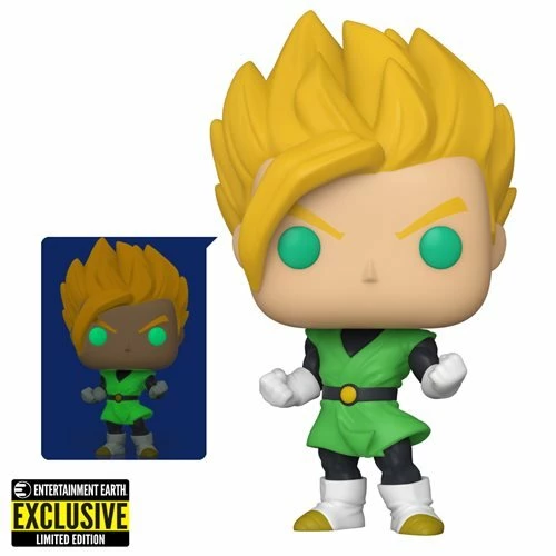 Funko Pop! Dragon Ball Z Super Saiyan Gohan Glow In The Dark Vinyl Figure #858 - Entertainment Earth Exclusive + Protector 3 Funko Pop! Dragon Ball Z Super Saiyan Gohan Glow In The Dark Vinyl Figure #858 - Entertainment Earth Exclusive + Protector