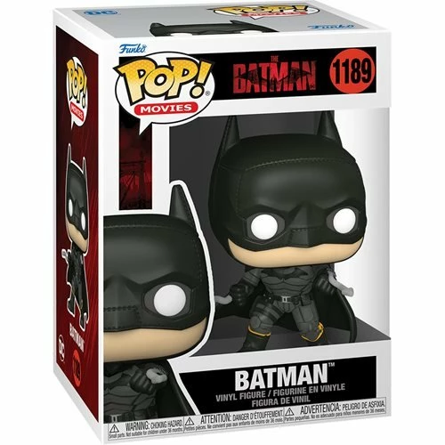 Funko Pop! DC Comics The Batman: Battle Ready Batman Vinyl Figure #1189 + Protector 6 Funko Pop! DC Comics The Batman: Battle Ready Batman Vinyl Figure #1189 + Protector
