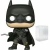 Funko Pop! DC Comics The Batman: Battle Ready Batman Vinyl Figure #1189 + Protector