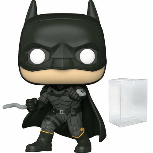 Funko Pop! DC Comics The Batman: Battle Ready Batman Vinyl Figure #1189 + Protector 3 Funko Pop! DC Comics The Batman: Battle Ready Batman Vinyl Figure #1189 + Protector