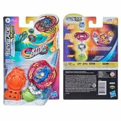 Hasbro Beyblade Burst Rise Hypersphere Flare Cobra C Spinning Top Starter Pack -- Battling Game Top Toy With Launcher