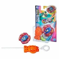 Hasbro Beyblade Burst Rise Hypersphere Flare Cobra C Spinning Top Starter Pack -- Battling Game Top Toy With Launcher