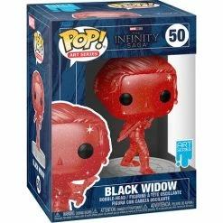 Funko Funko POP! Avengers Infinity Saga Black Widow Red Artist Series Pop! Vinyl Figure #50 With Pop! Protector Case