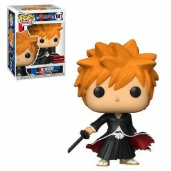 Funko Pop! Bleach Ichigo Bankai Tensa Zangetsu AAA Exclusive #1087 + Protector