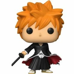 Funko Pop! Bleach Ichigo Bankai Tensa Zangetsu AAA Exclusive #1087 + Protector
