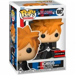 Funko Pop! Bleach Ichigo Bankai Tensa Zangetsu AAA Exclusive #1087 + Protector