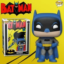 Funko Pop! Batman #1 Pop! Comic Cover Vinyl Figure #02 With Pop Deluxe Protective Case