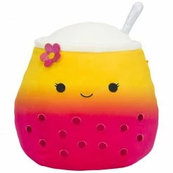 Kellytoys Squishmallows 12" Bergit The Pink Boba Tea