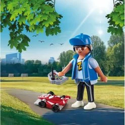 Playmobil Boy With RC Car