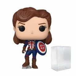 Funko Pop! What If..?: Captain Carter #870 + Protector