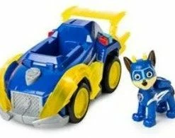 Spin Master Paw Patrol Mighty Pups Super Paws Chase Vehicle & Figure