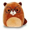 Kellytoys Squishmallows 8" CHIP Beaver With Glasses