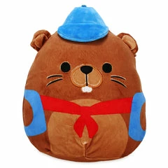 Kellytoys Squishmallows 8" CHIP Beaver Back To School