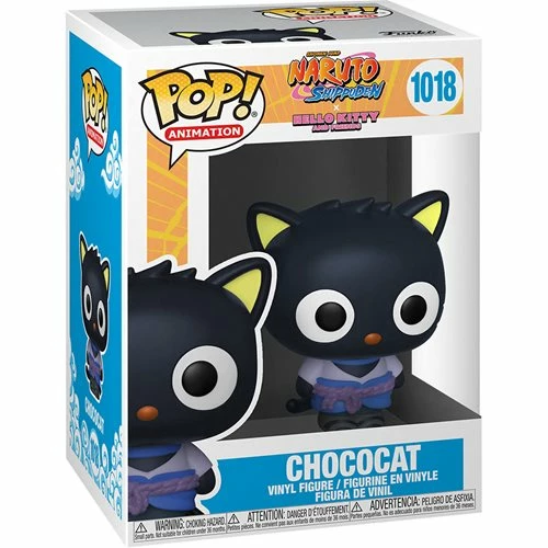 Funko Pop! Sanrio X Naruto Chococat - Sasuke #1018 + Protector 6 Funko Pop! Sanrio X Naruto Chococat - Sasuke #1018 + Protector
