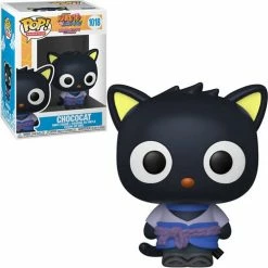 Funko Pop! Sanrio X Naruto Chococat - Sasuke #1018 + Protector 8 Funko Pop! Sanrio X Naruto Chococat - Sasuke #1018 + Protector