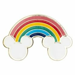 Loungefly Mickey Mouse Rainbow Clouds Enamel Pin - Entertainment Earth Exclusive Loungefly & Other Bags