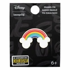 Loungefly Mickey Mouse Rainbow Clouds Enamel Pin - Entertainment Earth Exclusive Loungefly & Other Bags