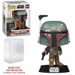 Funko Pop! The Mandalorian: Marshal Cobb Vanth #484 + Protector
