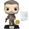 Funko Pop! The Mandalorian: Marshal Cobb Vanth CHASE Version #484 + Protector