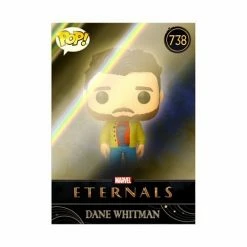 Funko Pop! Marvel Eternals: Dane Whitman (London Outfit) Vinyl Figure #738 + Protector - Entertainment Earth Exclusive Collector Card