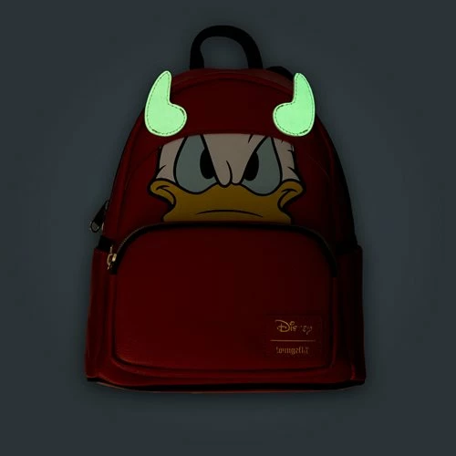 Loungfly Loungefly Donald Duck Devil Donald Cosplay Mini-Backpack - Entertainment Earth Exclusive Loungefly & Other Bags 4 Loungfly Loungefly Donald Duck Devil Donald Cosplay Mini-Backpack - Entertainment Earth Exclusive Loungefly & Other Bags