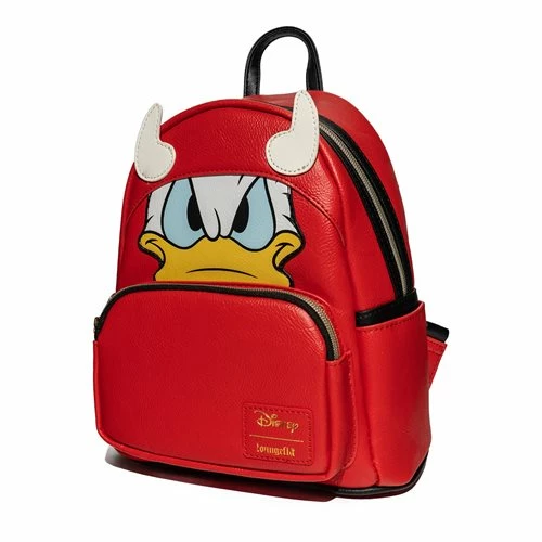 Loungfly Loungefly Donald Duck Devil Donald Cosplay Mini-Backpack - Entertainment Earth Exclusive Loungefly & Other Bags 6 Loungfly Loungefly Donald Duck Devil Donald Cosplay Mini-Backpack - Entertainment Earth Exclusive Loungefly & Other Bags