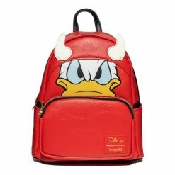 Loungfly Loungefly Donald Duck Devil Donald Cosplay Mini-Backpack - Entertainment Earth Exclusive Loungefly & Other Bags 14 Loungfly Loungefly Donald Duck Devil Donald Cosplay Mini-Backpack - Entertainment Earth Exclusive Loungefly & Other Bags