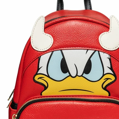 Loungfly Loungefly Donald Duck Devil Donald Cosplay Mini-Backpack - Entertainment Earth Exclusive Loungefly & Other Bags 9 Loungfly Loungefly Donald Duck Devil Donald Cosplay Mini-Backpack - Entertainment Earth Exclusive Loungefly & Other Bags
