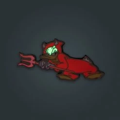 Loungefly Donald Duck Halloween Devil Donald Enamel Pin - Entertainment Earth Exclusive