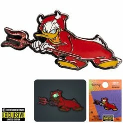 Loungefly Donald Duck Halloween Devil Donald Enamel Pin - Entertainment Earth Exclusive