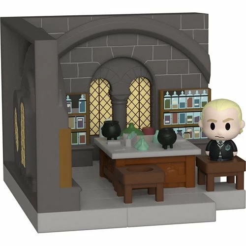 Funko POP! Harry Potter - Draco Malfoy - Funko Mini Moments Mini-Figure Diorama Playset 5 Funko POP! Harry Potter - Draco Malfoy - Funko Mini Moments Mini-Figure Diorama Playset
