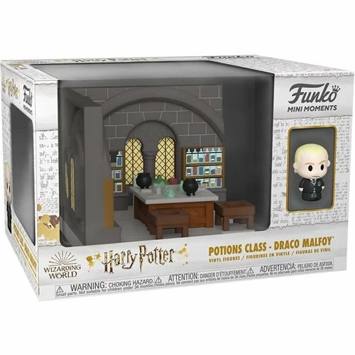 Funko POP! Harry Potter - Draco Malfoy - Funko Mini Moments Mini-Figure Diorama Playset 6 Funko POP! Harry Potter - Draco Malfoy - Funko Mini Moments Mini-Figure Diorama Playset