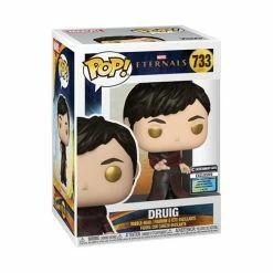 Funko Pop! Marvel Eternals: Druig #733 + Protector - Entertainment Earth Exclusive Collector Card