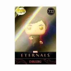 Funko Pop! Marvel Eternals: Druig #733 + Protector - Entertainment Earth Exclusive Collector Card