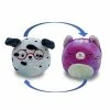 Kellytoys Squishmallows Squishmallow 5" Flip A Mallow DUSTIN The Dalmatian & CAELI The Cat