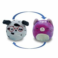 Kellytoys Squishmallows Squishmallow 5" Flip A Mallow DUSTIN The Dalmatian & CAELI The Cat
